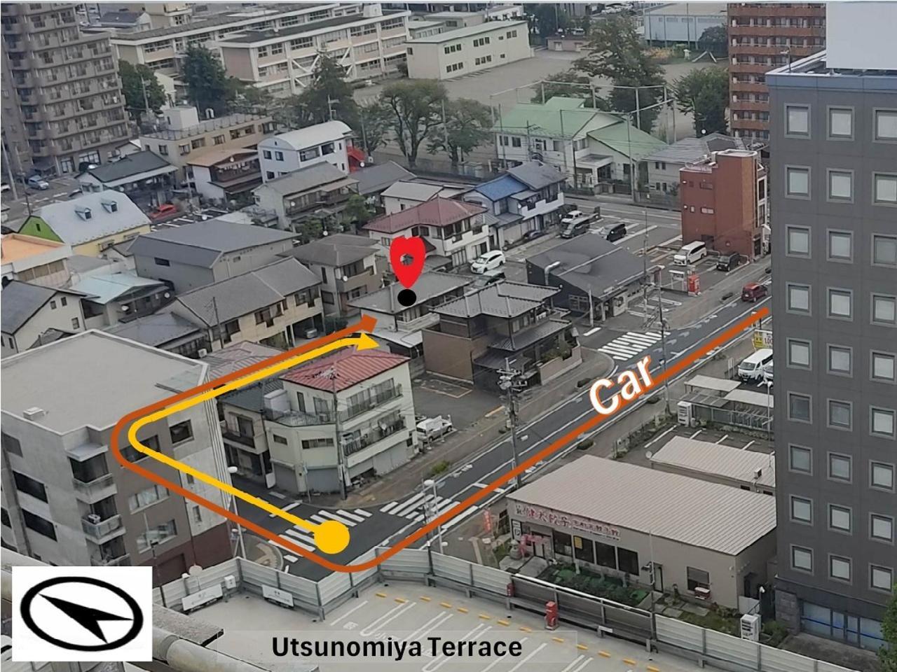 Guesthouse Kincha 駅東口 Utsunomiya Esterno foto